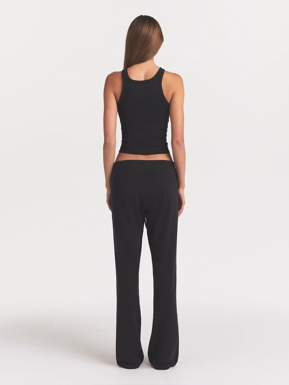 SKIMS Black Drawstring Lounge Pants - Picture 3 of 11